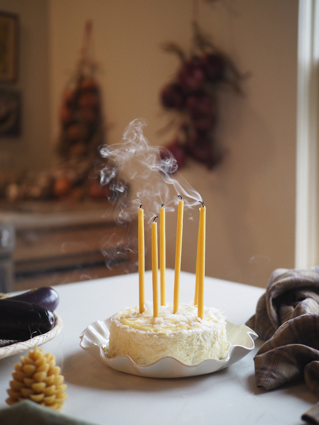 Beeswax Ceremony Candles - Set of 18