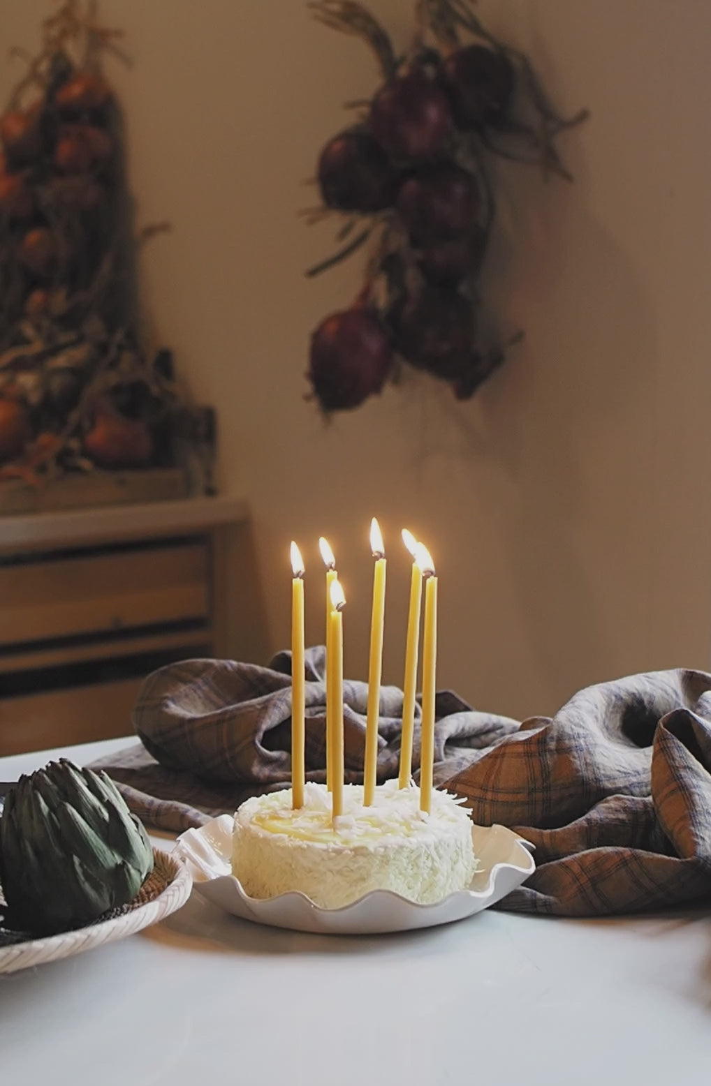 Beeswax Ceremony Candles - Set of 18