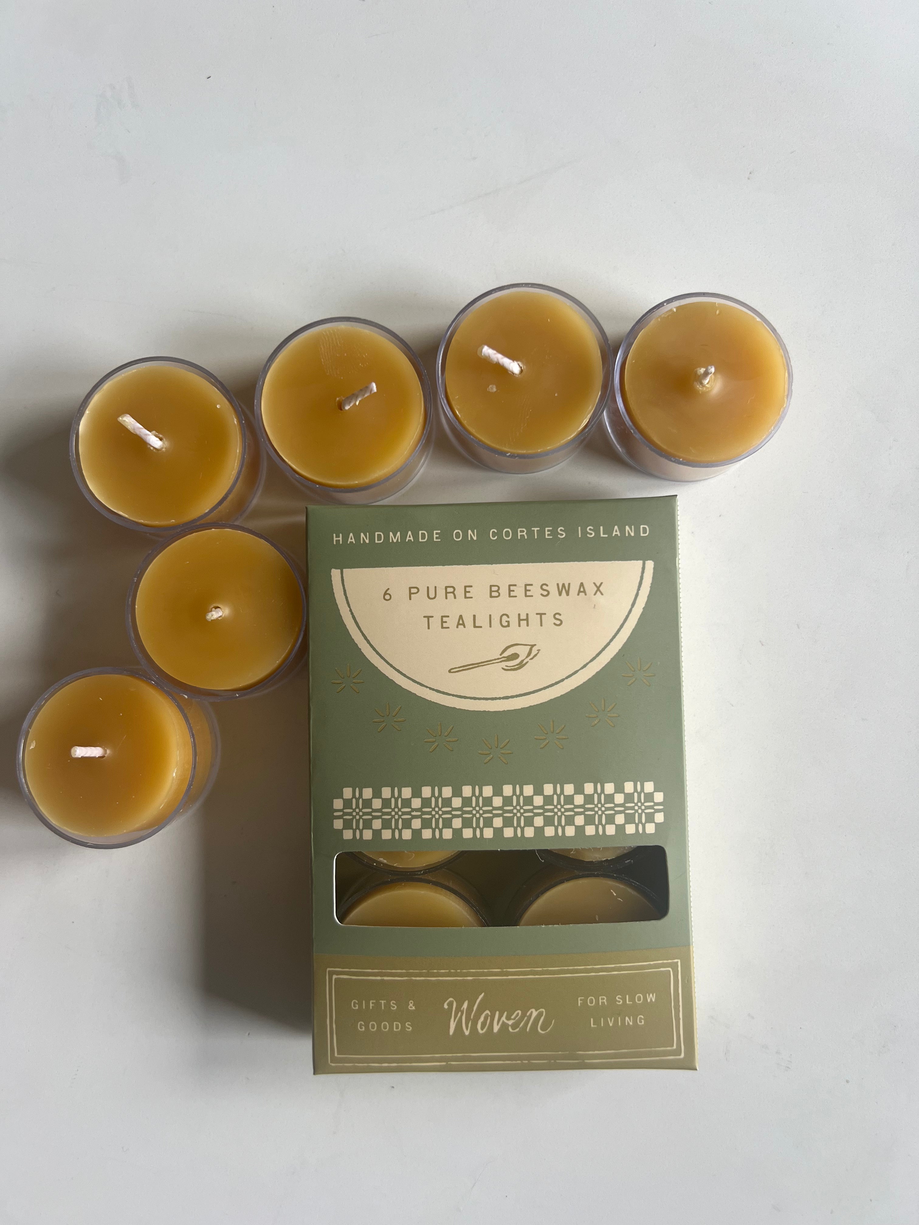 Beeswax Tealights
